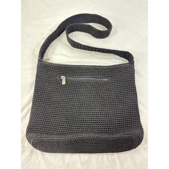The Sak Black Knit Shoulder Bag - Picture 1 of 6